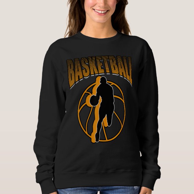 Basketball Trickshot Sport Manar Women Kids T Shirt (Framsida)
