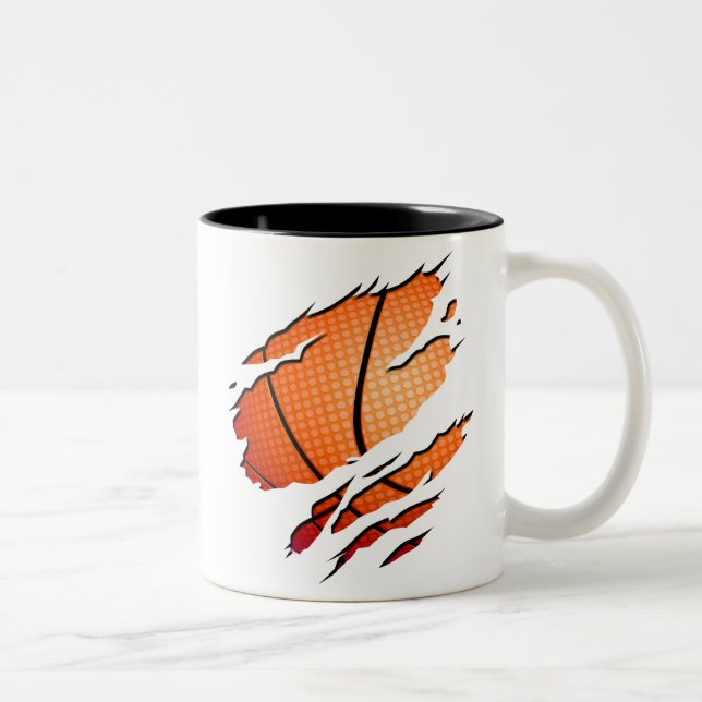 Basketball Två-Tonad Mugg (Höger)