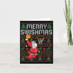 Basketball Ugly jul Julafton Santa Sports Manar Bo Kort