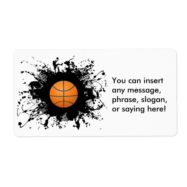 Basketball Urban Stil Fraktsedel (Framsidan)