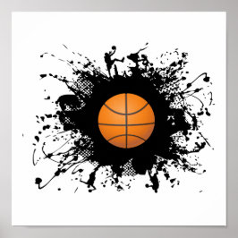 Basketball Urban Stil Poster