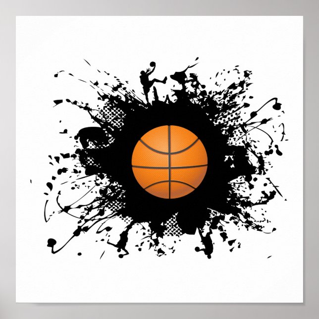 Basketball Urban Stil Poster (Framsidan)