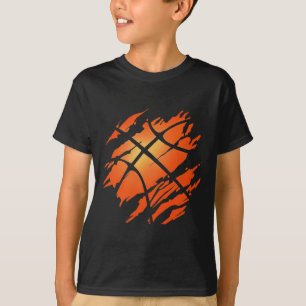 Basketball Usa American Flagga Sports Älskare Idro T Shirt