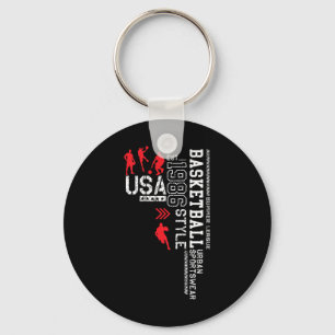 Basketball Usa-nba Summer League Nyckelring