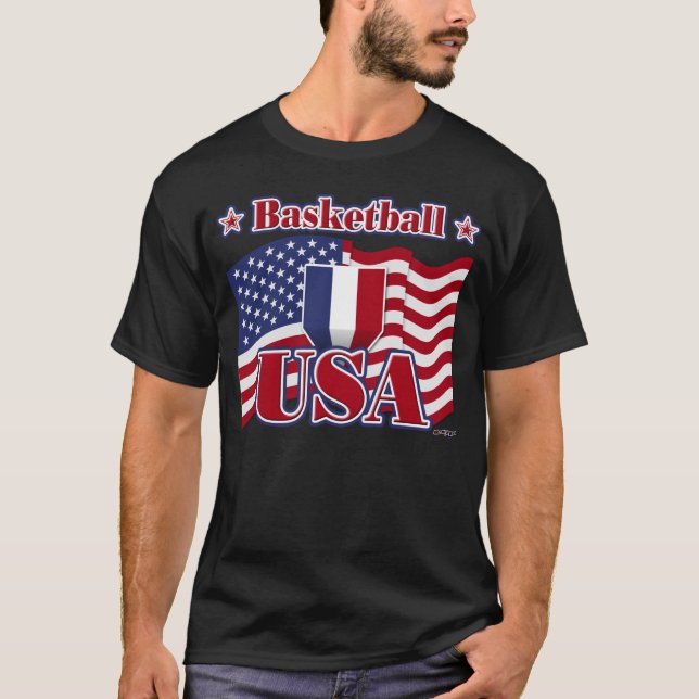 Basketball USA T-shirt (Framsida)