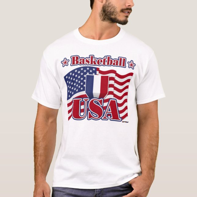 Basketball USA Tee (Framsida)