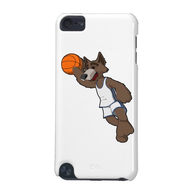 Basketball-Varg iPod Touch 5G Fodral (Baksidan)