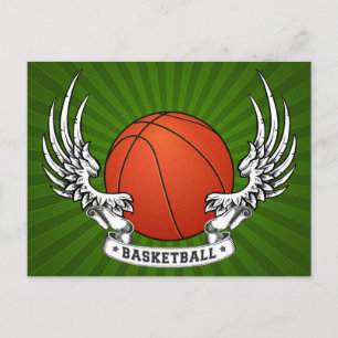 Basketball Vinge vykort