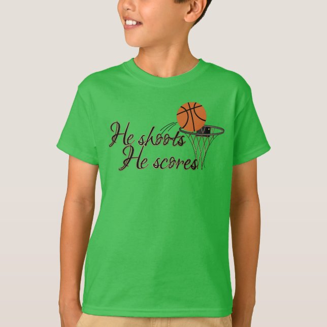 Basketball Vnacken T-Shirt (Framsida)