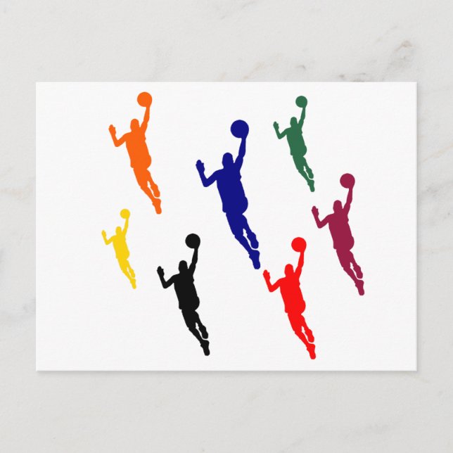 BASKETBALL VYKORT (Framsida)