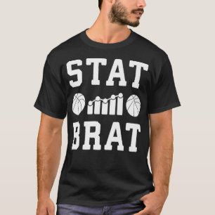 Basketballanalys och statistik för sportstationen t shirt