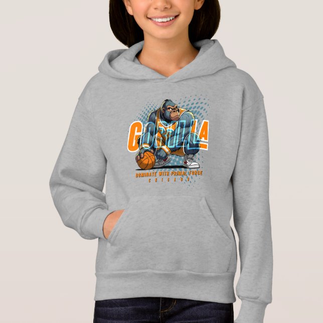 Basketballens prima kraft | Barn T Shirt (Framsida)