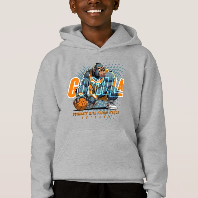 Basketballens prima kraft | Barn T Shirt (Framsida)