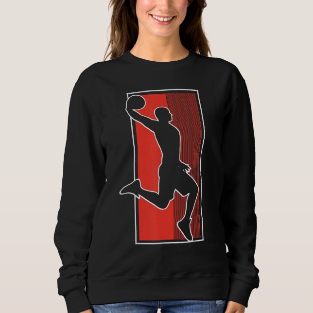 Basketballer Basketball Hoop Dunking Basketball Ho T Shirt (Framsida)