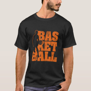 Basketballer Silhouette Basketball Player T Shirt