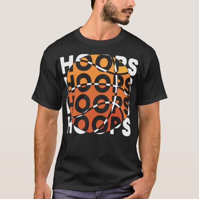 Basketballer's Ringar Graphic T Shirt (Framsida)