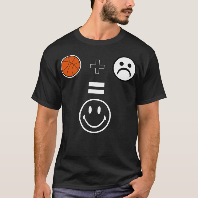 Basketballglad T Shirt (Framsida)