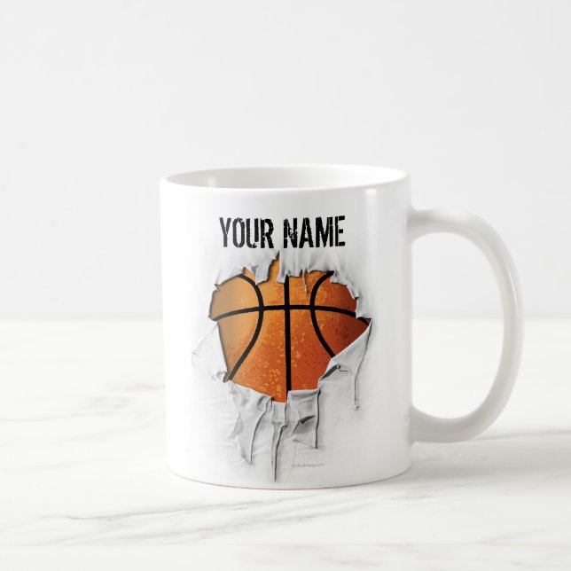 Basketballkaffe, Mugg (Höger)