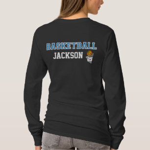 Basketblått som märker , personifierar skjortan tröja