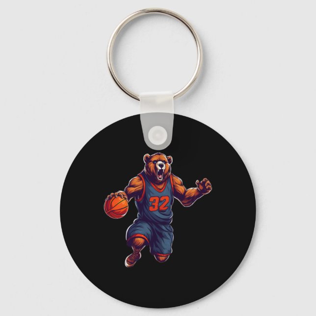 Basketboll 1 nyckelring (Framsida)