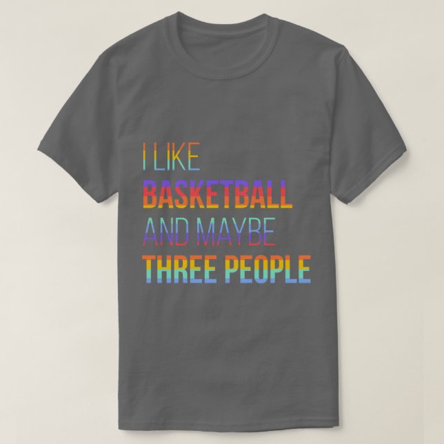 Basketboll (25) t shirt (Design framsida)
