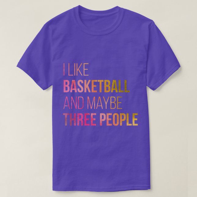 Basketboll (4) t shirt (Design framsida)