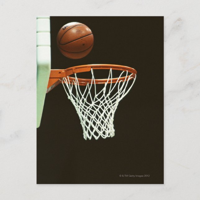 Basketboll 5 vykort (Framsida)