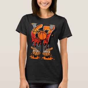 Basketboll 67 Sex Sju 6 7 Pojkar Roligt Gen Alpha T Shirt