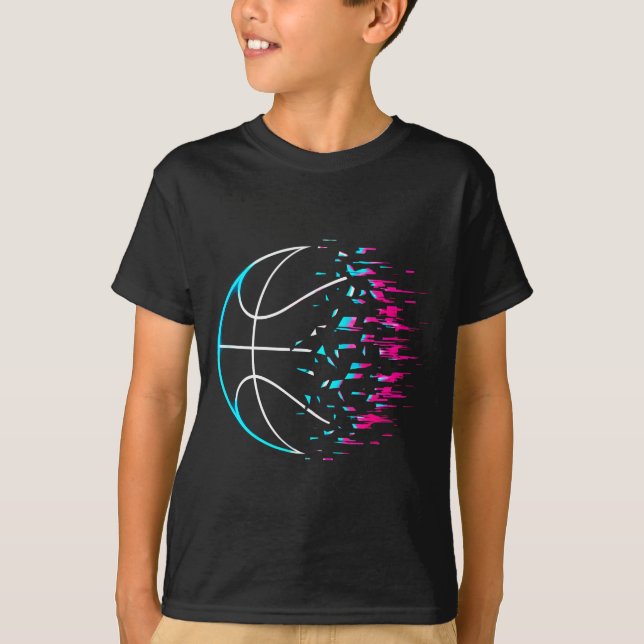 Basketboll 8 Design T Shirt (Framsida)