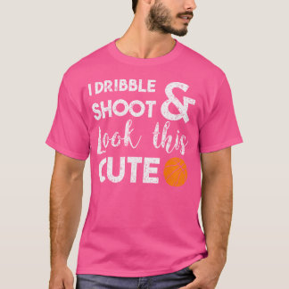 Basketboll Älskare I-diskret stöt och titta på det T Shirt