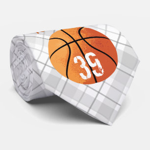 Basketboll (anpassningsbar) Neck Tie Slips