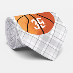 Basketboll (anpassningsbar) Neck Tie Slips