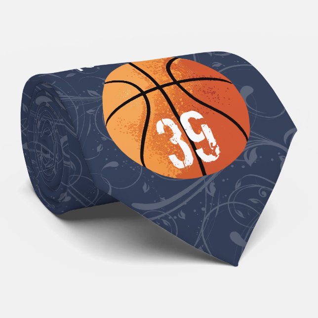 Basketboll (anpassningsbar) - Tie Slips (Rullad)