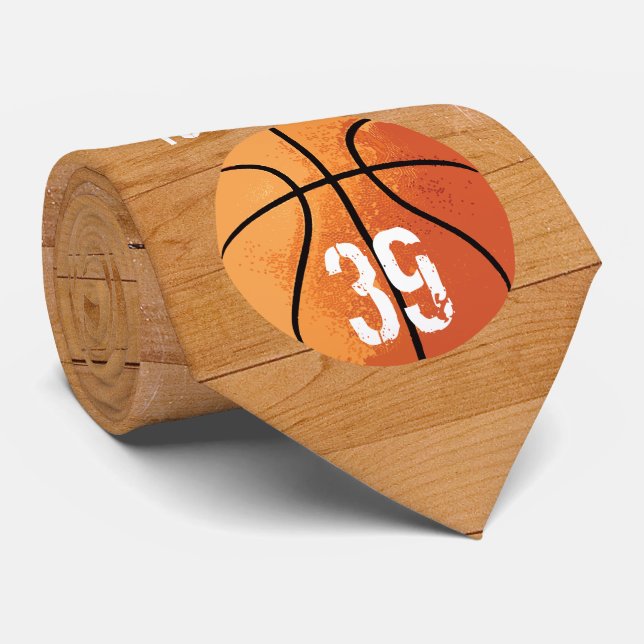 Basketboll (anpassningsbar) - Tie Slips (Rullad)