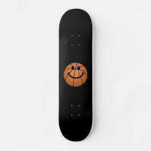 Basketboll ansikte mini skateboard bräda 18,7 cm