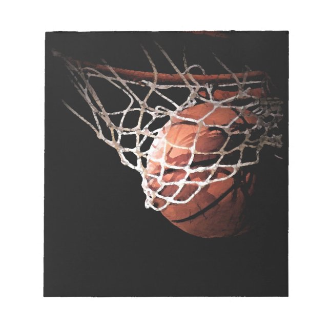 Basketboll Anteckningsblock (Framsida)