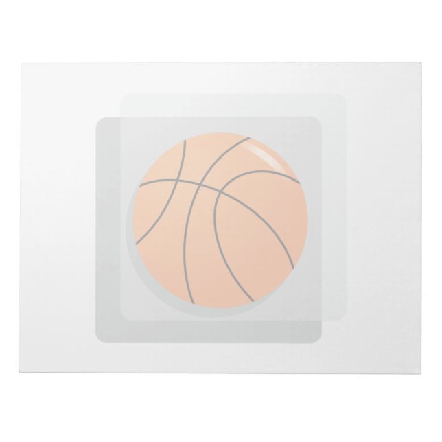 Basketboll Anteckningsblock (Framsida)