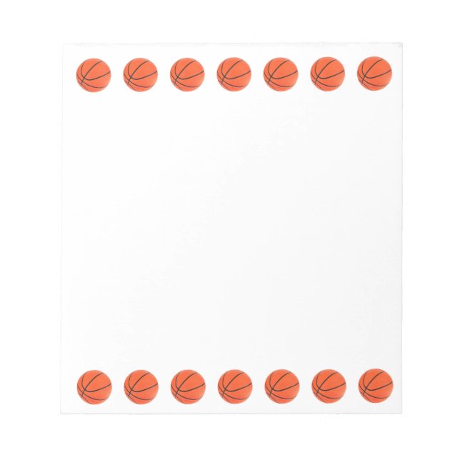 Basketboll Anteckningsblock (Framsida)
