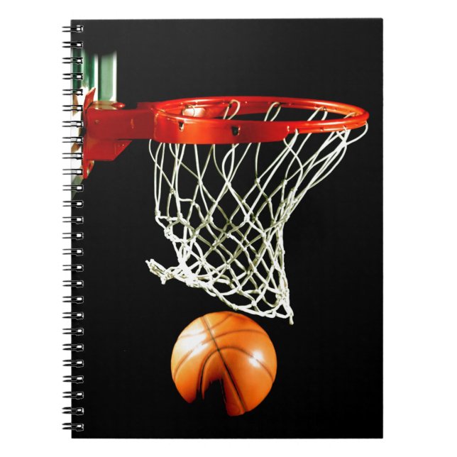 Basketboll Anteckningsbok (Framsidan)