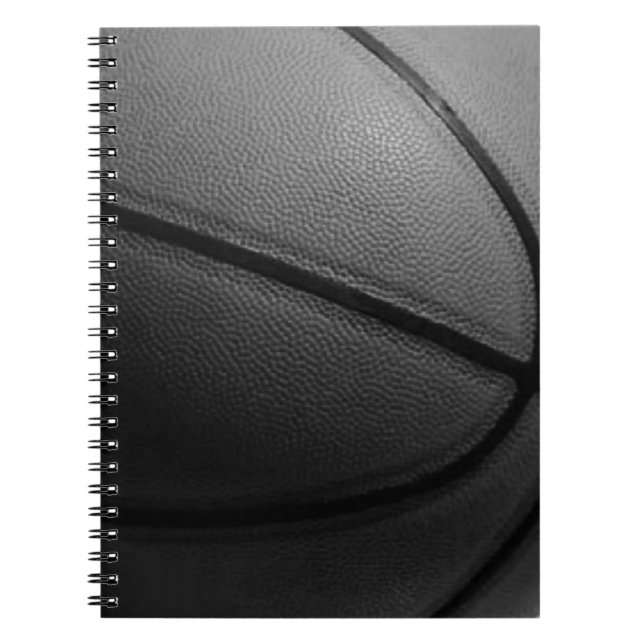 Basketboll Anteckningsbok Med Spiral (Framsidan)