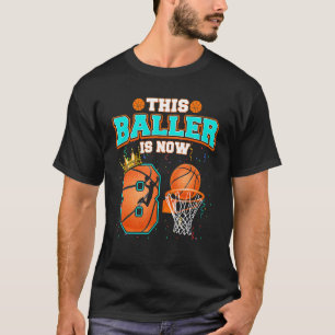Basketboll är 8:e födelsedag. Baller är nu 8 T Shirt
