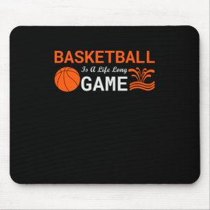 Basketboll är ett långt liv musmatta