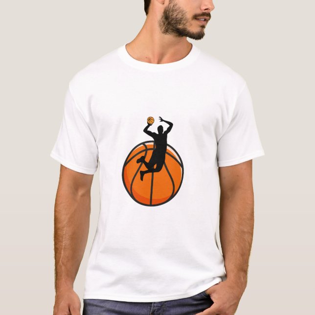 Basketboll är inte bara ett spel, det är en livsst t shirt (Framsida)