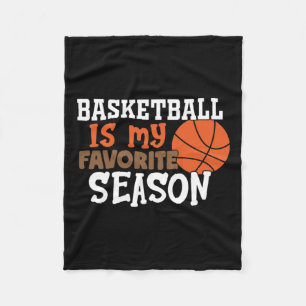 Basketboll är min favoritsäsong 11 fleecefilt