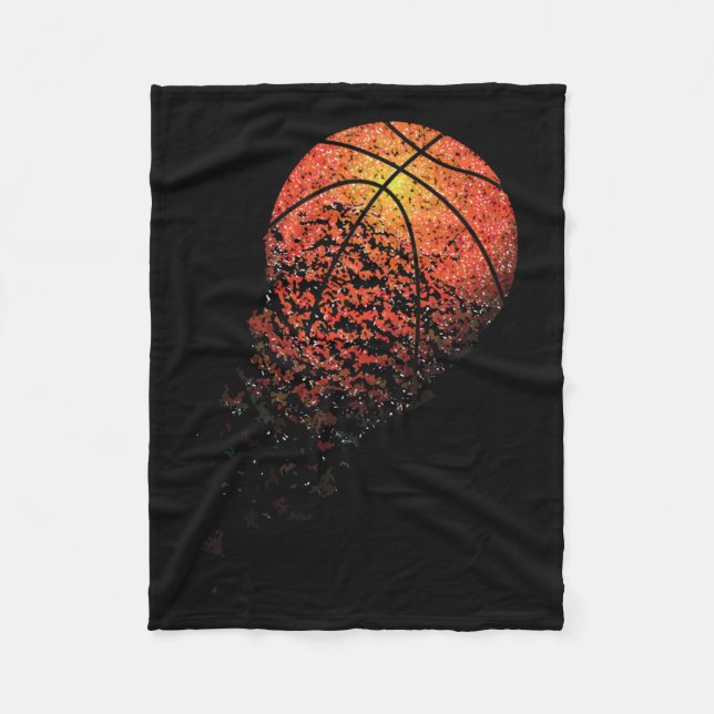 Basketboll är min favoritsäsong 1 fleecefilt (Framsidan)