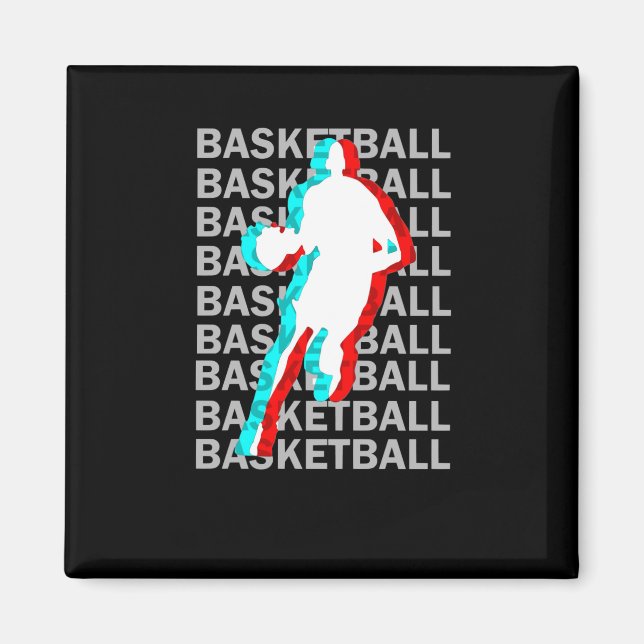 Basketboll är min favoritsäsong 3 magnet (Framsidan)