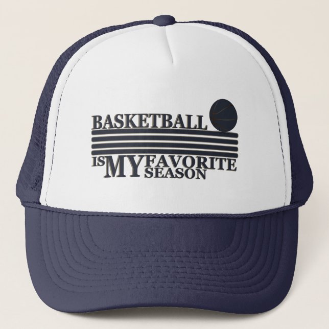 Basketboll är min favoritsäsong keps (Framsida)
