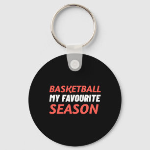 Basketboll är min favoritsäsong nyckelring