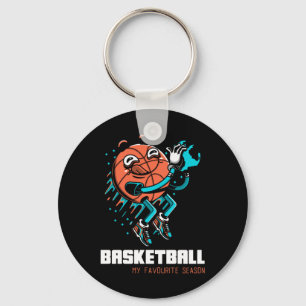 Basketboll är min favoritsäsong-Roligt Nyckelring