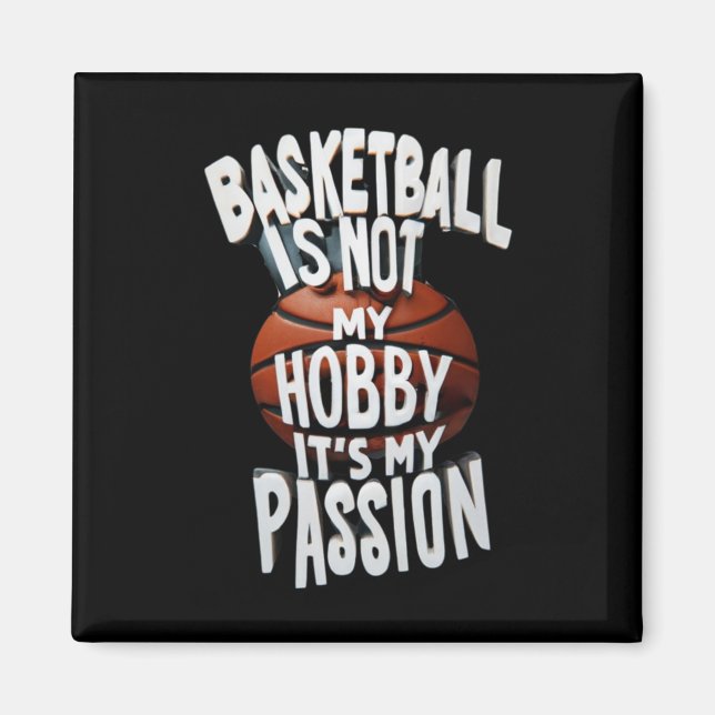 Basketboll är min pipa magnet (Framsidan)